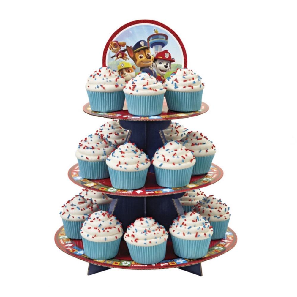 Wilton Nickelodeon Paw Patrol Treat Stand + 50 Matching Baking Cups